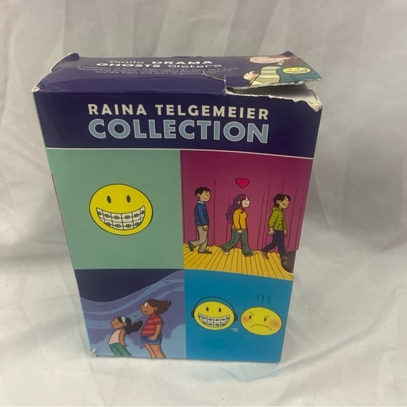 The Raina Telgemeier Collection [A Box Set] Telgemeier, Raina - Picture 1 of 5